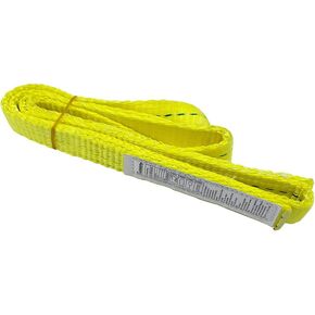1" x 6’Rigging Moving Straps Lifting Sling Tree Saver Recovery Straps Twisted Eye Web Sling 1600lbs Vertical Capacity