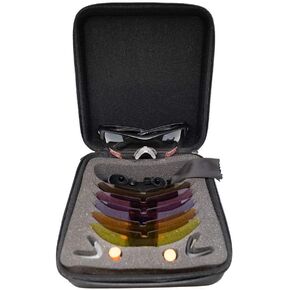 SSP Eyewear Methow Kit, RX-Able Shooting Glasses, 6 Lenses with Black Frames