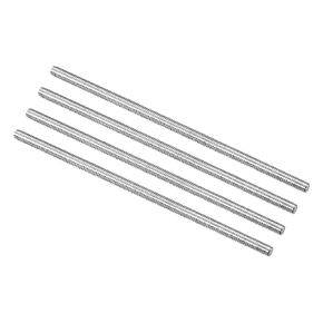 M14 x 200mm Multi-Purpose 304 Stainless Steel Fully Threaded Rod Right Hand Stud, 4 PCS
