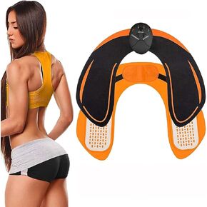 Booty Trainer, Booty Trainer for Women,2024 New Upgrade Adjustable Portable Booty Trainer,Smart Wearable Butt Lifting Machine,Wearable Butt Lifting Machine Orange