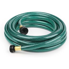 Garden Hose No Leaking for Watering: No Kink and Lightweight - 1/2" Water Hoses 25 FT with Fittings for Outdoor and Yard