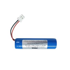 2600mAh 3.7V Replacement Battery for FLUKE VT04, VT04A, VT04 IR, VT04 Visual IR Thermometer, FLUKE 4375741, FLK-VT04
