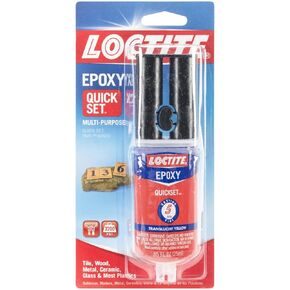 Epoxy Adhesive/Sealant - Loctite Quick Set Epoxy (.85 oz. Syringe)