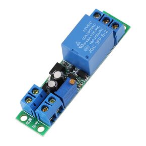 DC 12V Adjustable Times Switch Module Turn Off Timer Delay Switch Module 0~25Seconds Time Delay