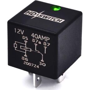HD Switch OEM Upgrade Waterproof Relay w/LED Replaces Toro Exmark 1-643275 98-7249 Z-Master Dingo Lazer-Z AC AS CT HP LC XS XP Next Quest Phazer Turf Tracer DS E P S X Z - Dielectric Grease Included
