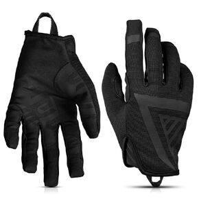 Glove Station The Impulse - Tactical Shooting Gloves for Men with Touchscreen Compatibility, Lightweight Design and Outstanding Grip for Outdoor, Sports, Motorcycle and Work - Green, Medium Size