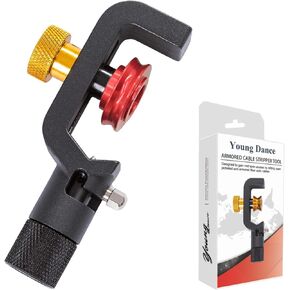 Armored Cable Stripper Tools 8-28mm Wire Stripper Coax Mid Span Cable Stripper Radial Cutter Slitting Ring Tools Coax Round Cable Jacket Stripping Armored Fiber Optic Cable Stripper Tools