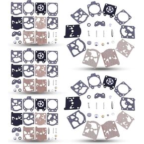 5 Pack Carburetor Diaphragm Repair Rebuild Kit for Stihl FS36 FS40 FS44 FS72 FS74 FS75 FS76 FS80 FS81 FS85 FS86 Trimmer