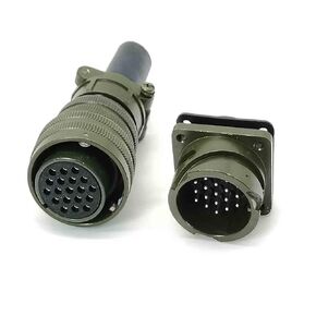 MS3106A22-14 MS3102A22-14 Male and Female 19Pin Connectors Bayonet Series
