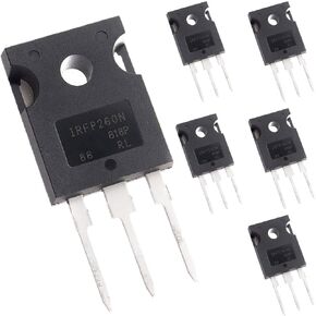 6pcs IRFP260 IRFP260N MOSFET Transistors 200V 50A Power MOSFETS Transistor N-Channel TO-247 for Electronic Circuit DIY
