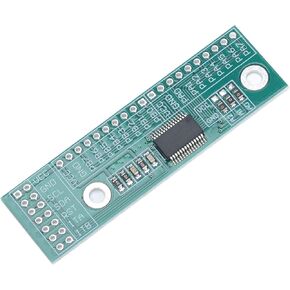 16 Channels IO Extension Module with I2C Interface for MCP23017 Chip 5V 3.3V Compatible 100Khz 400Khz 1.7Mhz Support High Speed IC Interface