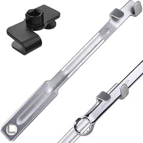 Wrench Extender Tool Bar, Universal Wrench Extension Tool Adaptor for Hard to Reach Areas, Extra Long 13.4Inch Torque Adaptor Wrenches Extension for Mechanics and Automotive Repairs with 1/2 Inch Hole