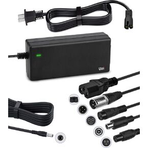 48V-54.6V 2A Fast Charger (6 Plugs Universal) for 48V Electric Bike/Scooter Lithium Battery, XP, Eb7 Ebike,H5,Vsett8, V2,KS4, S2/S2R,MAX,GXL（Not Suitable for Lead-Acid Batterie