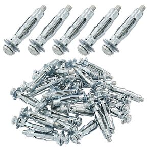 30 Pcs M4 x 32mm Heavy Duty Bolt, Hollow Drive Wall Anchor Screw Zinc Plated Steel Bolt, Anchor Screw Molly Bolts for Plaster Walls Tiles Drywall
