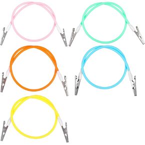 5 قطع من مشابك المرايل المصنوعة من السيليكون الملونة وحامل مناديل للكبار وكبار السن in Kuwait