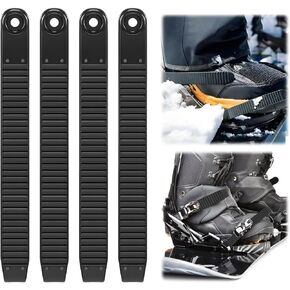Snowboard Ankle Ladder Strap Binding, 7.9 x 0.8 Inch Snowboard Binding Straps Replacement Snowboard Fixing Strap