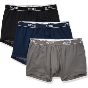 2(X)IST Men's Micro Speed Dri No Show Trunk 3-Pack