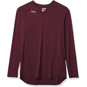 Intensity Spike Long Sleeve, Maroon, Large