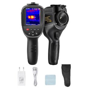 Thermal Camera 256X192 IR Pixels Upgraded Thermal Imaging Camera Dual-Light Fusion,-4 to 1022°F Handheld Thermal Imager,Infrared Camera for HVAC Leak Detection,Car Maintenance