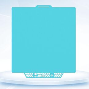 Panda Build Plate CryoGrip Pro Glacier Build Plate for Bambu Lab P1S P1P X1C X1E A1 3D Printers, Double-Sided Fine Textured Spring Steel Sheet, Firm Adhesion, 257x257mm