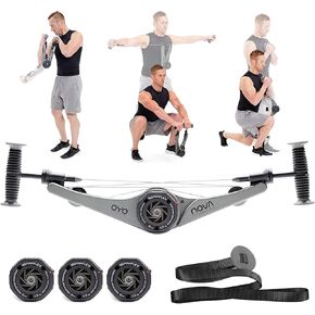 NOVA Gym - Full Body Portable Gym: Home, Office or Travel - NASA SpiraFlex Resistance Technology