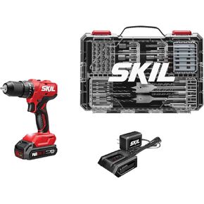 SKIL 20V 1/2 Inch Hammer Drill, Includes 2.0Ah PWRCore 20 Lithium Battery and Charger - HD527802