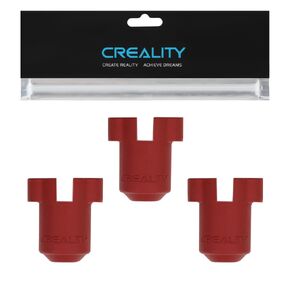 Official Creality K1C Silicone Sock, 3PCS Ender 3 V3 Silicone Cover, Hotend Heat Insulation Case Cover Heating Block Cover for Creality Ender 3 V3 Plus/Ender 3 V3 KE/Ender 3 V3 SE/K1C/K1/K1 Max