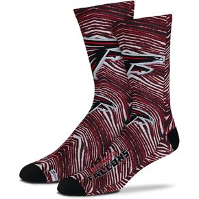 Zubaz By For Bare Feet NFL Zubified Youth One Size Dress Socks