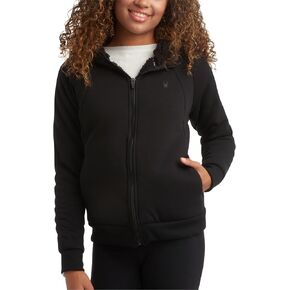 Spyder Women’s Sherpa Lined Hoodie Sweatshirt - Heavyweight Wind-Resistant Fleece Zip Up Sweatshirts for Women (Sizes: S-XL)
