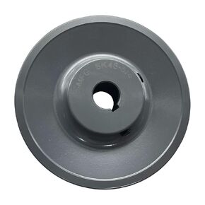 BK45-5/8,BK45X5/8 v Belt Pulley,4.25 inch OD, 5/8 Inch Bore,Cast Iron Material, BK Single Groove Mechanical v-Belt Pulleys for "4L" or "A" Belts and "5L" or "B" Belts