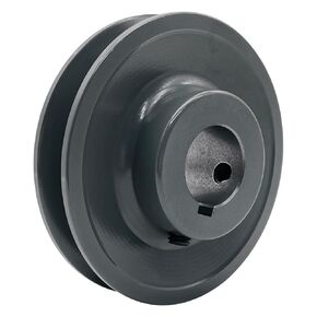 AK39-1 v Belt Pulley,3.75 inch OD, 1 Inch Bore,Cast Iron Material, AK Single Groove Mechanical v-Belt Pulleys for "4L" or "A" or "3L" Belts,AK39X1 Pulley