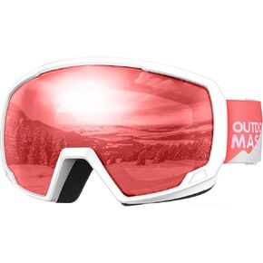 OutdoorMaster Kids Ski Goggles, Snowboard Goggles - Youth Snow Goggles
