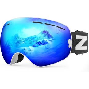 نظارات التزلج ZIONOR XMINI للأطفال - نظارات التزلج على الجليد للأولاد والبنات والشباب