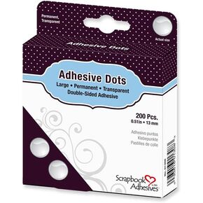 Scrapbook Adhesives by 3L 01308 Adhesive Dots - Large Permanent Large Dots