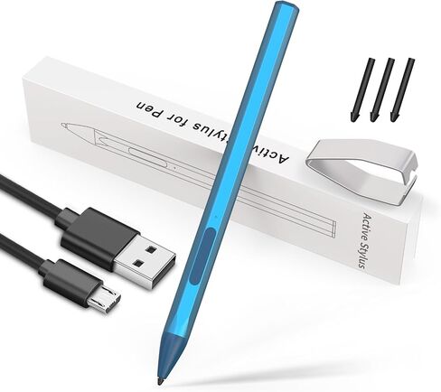 Stylus Pen for Microsoft Surface Pro 9/X/8/7/6/5/4/3,Surface Go/Go2/Go3,Book4/3/2,Surface Laptop/Studio (Black) in Saudi Arabia