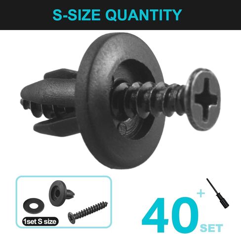 G.CORE Pegboard Peg Hooks Accessories - 40 Set Pegs with Inserts and Screw Fit 1/4 Pegboards Multi-Functional for Hanging and Mounting - Utility Tool Hanger Organizers (Small Size) in Kuwait