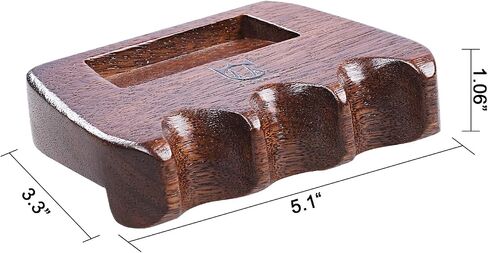 CROWN ME Weighted wooden 2-Cue pool cue stick holder, billiard cue stick holder, chalk holder in Saudi Arabia