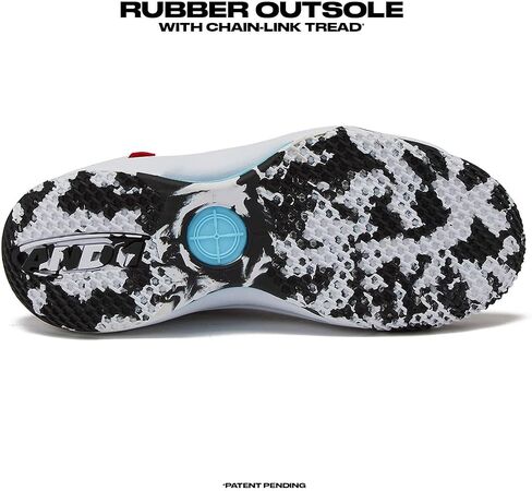 AND1 Girls & Boys Basketball Shoes, Boys High Top Sneakers, Size Little Kid 1 to Big Kid 7 - Cool Basketball Shoes for Kids and Youth in Saudi Arabia