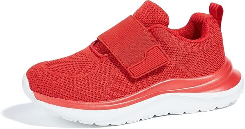 LUCKY STEP Boys Girls Tennis Shoes Kids Unisex Walking Running School Athletic Hook and Loops Strap Breathable for Toddler/Little Kid/Big Kid in Kuwait
