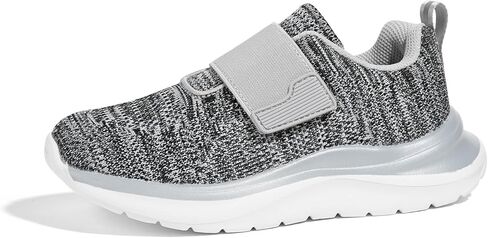 LUCKY STEP Boys Girls Tennis Shoes Kids Unisex Walking Running School Athletic Hook and Loops Strap Breathable for Toddler/Little Kid/Big Kid in Kuwait