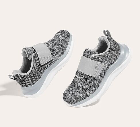 LUCKY STEP Boys Girls Tennis Shoes Kids Unisex Walking Running School Athletic Hook and Loops Strap Breathable for Toddler/Little Kid/Big Kid in Kuwait