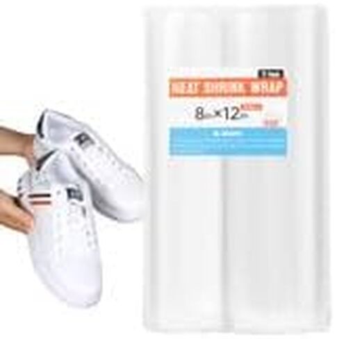 Heat Shrink Bags, 200 Pieces 6x12" Heat Shrink Wrap for Book, Bath Bombs, Bags, Jars and Homemade DIY Projects in Saudi Arabia