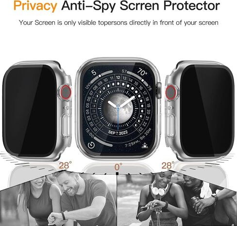 Wepro Case for Apple Watch Screen Protector 44mm SE 3 SE 2nd Series 6 5 4 in Kuwait