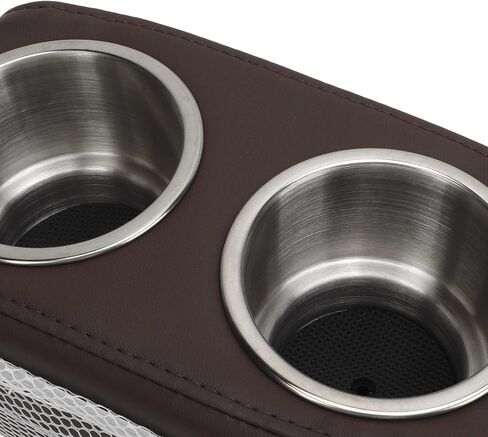 Pissente Pontoon Cup Holder, Marine Cup Holder with Double Stainless Steel Cup Holder Portable Drink Bottle Holder Boat Cup Holders for RV Yachet Car Pontoons Cruisers Fishing Boats in Saudi Arabia