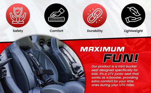 Mini Bucket Seat for kids (Fits Stock and Aftermarket Seats) in Kuwait