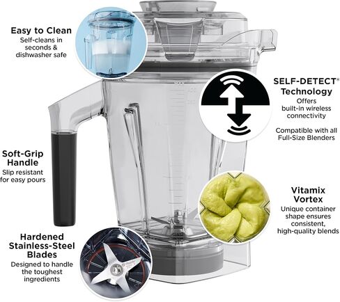 Vitamix 32 Oz. Wet Container, Black in Saudi Arabia
