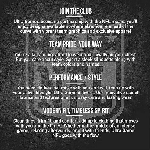 Ultra Game Women’s NFL Official Super Soft Modal Vintage V-Neck T-Shirt in Kuwait