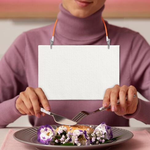 5 قطع من مشابك المرايل المصنوعة من السيليكون الملونة وحامل مناديل للكبار وكبار السن in Kuwait