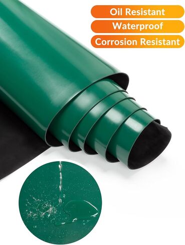 23.7" x 118" Rubber ESD Soldering Mat Roll, Anti-Static High Temp Resistant Grounding Desk Mat for Circuit Repair, Phone, PC, Tablet in Saudi Arabia
