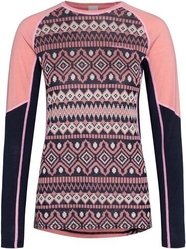 Kari Traa Malia Long Sleeve Women's Base Layer Top - Merino Wool and Tencel Blend Shirt in Saudi Arabia